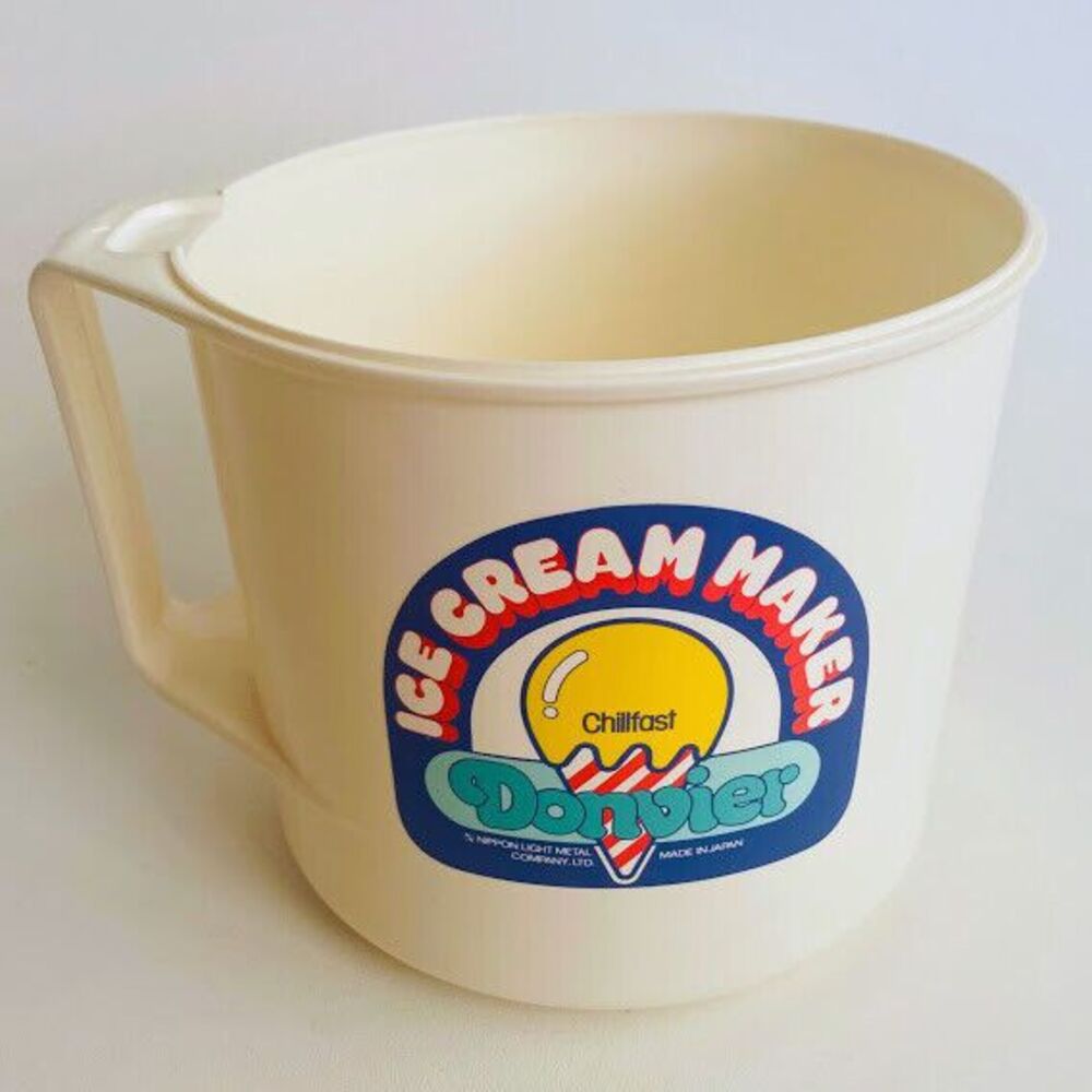 VTG Donvier Spare Replacement Ice Cream Maker Container  1 Quart Outside Plastic